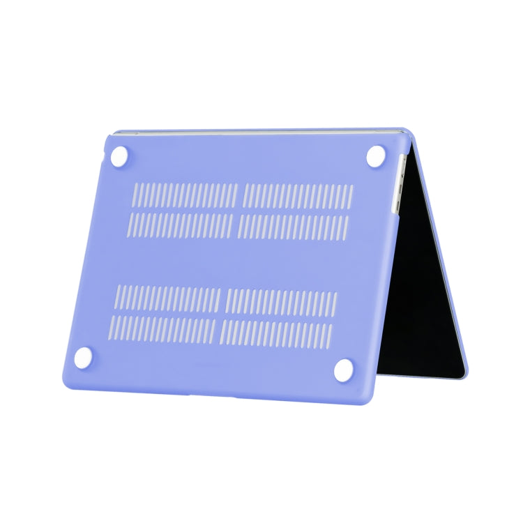 For MacBook Air 15.3 2024 A2941 (M2)/A3114 (M3) Laptop Matte Style Protective Case(New Actual Blue) - MacBook Air Cases by PMC TechLife | Online Shopping South Africa | PMC TechLife | Buy Now Pay Later Mobicred