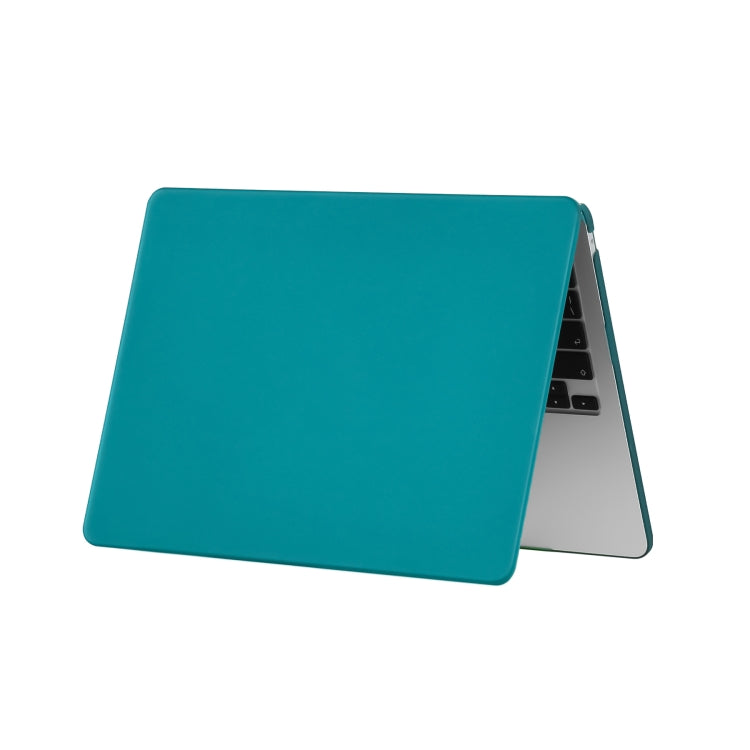 For MacBook Air 15.3 2024 A2941 (M2)/A3114 (M3) Laptop Matte Style Protective Case(Dark Cyan) - MacBook Air Cases by PMC Jewellery | Online Shopping South Africa | PMC Jewellery | Buy Now Pay Later Mobicred