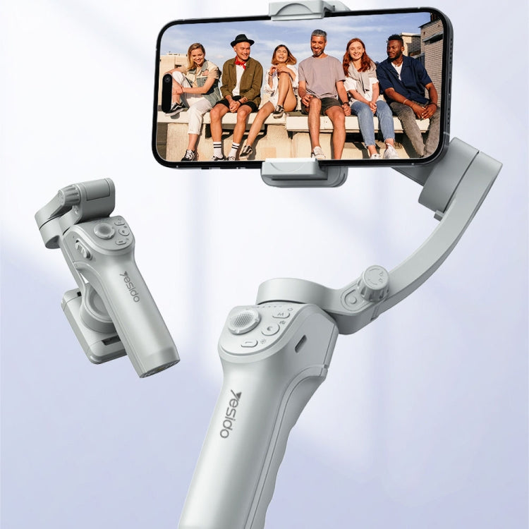 Yesido SF18 Phone Stabilizer Three-Axis Anti-Shake Handheld Gimbal(White) - Handheld Gimbals by Yesido | Online Shopping South Africa | PMC Jewellery | Buy Now Pay Later Mobicred