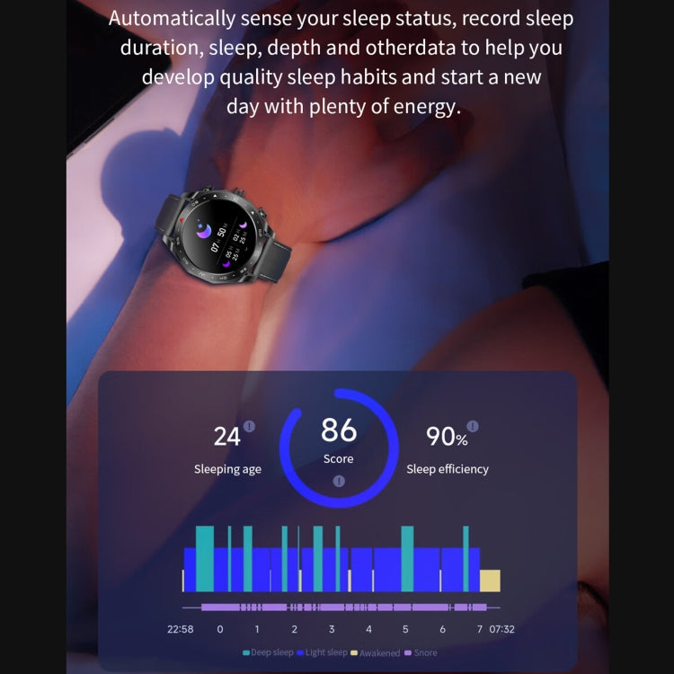T95 1.52 inch BT5.0 Smart Sport Watch with Earbuds, Support Bluetooth Call / Blood Oxygen / Heart Rate / Blood Pressure Health Monitor(Silver) - Smart Watches by PMC TechLife | Online Shopping South Africa | PMC TechLife