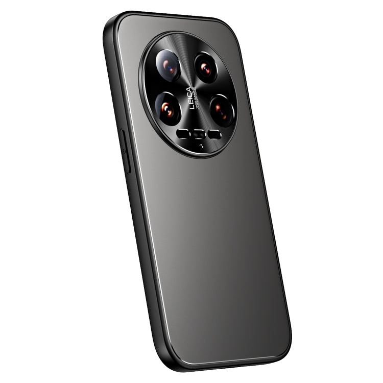 For Xiaomi 14 Ultra R-JUST RJ-61 Electroplating Frosted TPU + PC Phone Case(Grey) - free shipping - PMC TechLife - Order now!