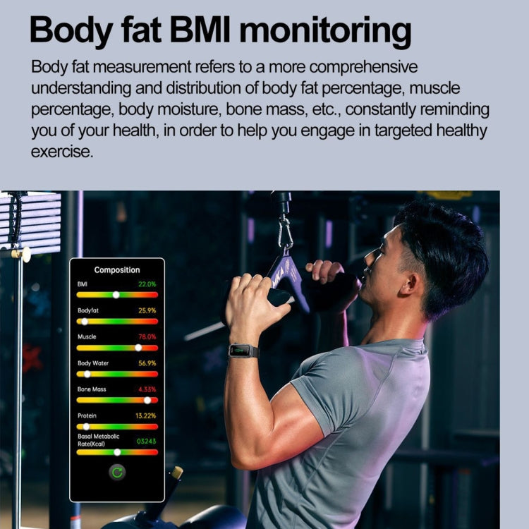 TK79 1.47 inch IP68 Waterproof Smart Watch, Support ECG / Blood Glucose / Blood Oxygen Monitoring / Uric Acid(Black) - Smart Wristbands by PMC TechLife | Online Shopping South Africa | PMC TechLife | Buy Now Pay Later Mobicred