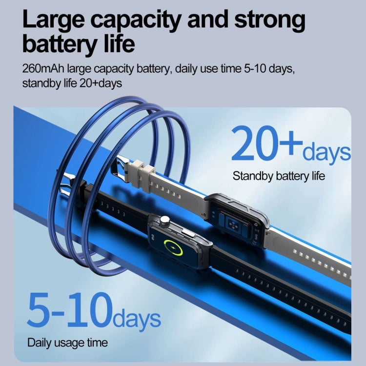 TK79 1.47 inch IP68 Waterproof Smart Watch, Support ECG / Blood Glucose / Blood Oxygen Monitoring / Uric Acid(Black) - Smart Wristbands by PMC TechLife | Online Shopping South Africa | PMC TechLife | Buy Now Pay Later Mobicred