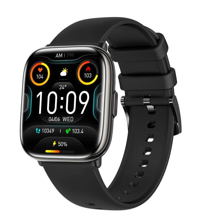 HD12 1.75 inch IP68 Waterproof Smart Watch, Support Blood Oxygen Monitoring(Black) - Smart Wristbands by PMC TechLife | Online Shopping South Africa | PMC TechLife