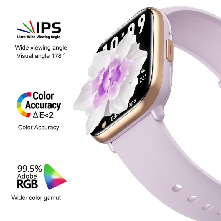 HD12 1.75 inch IP68 Waterproof Smart Watch, Support Blood Oxygen Monitoring(Purple) - free shipping - PMC TechLife - Order now!