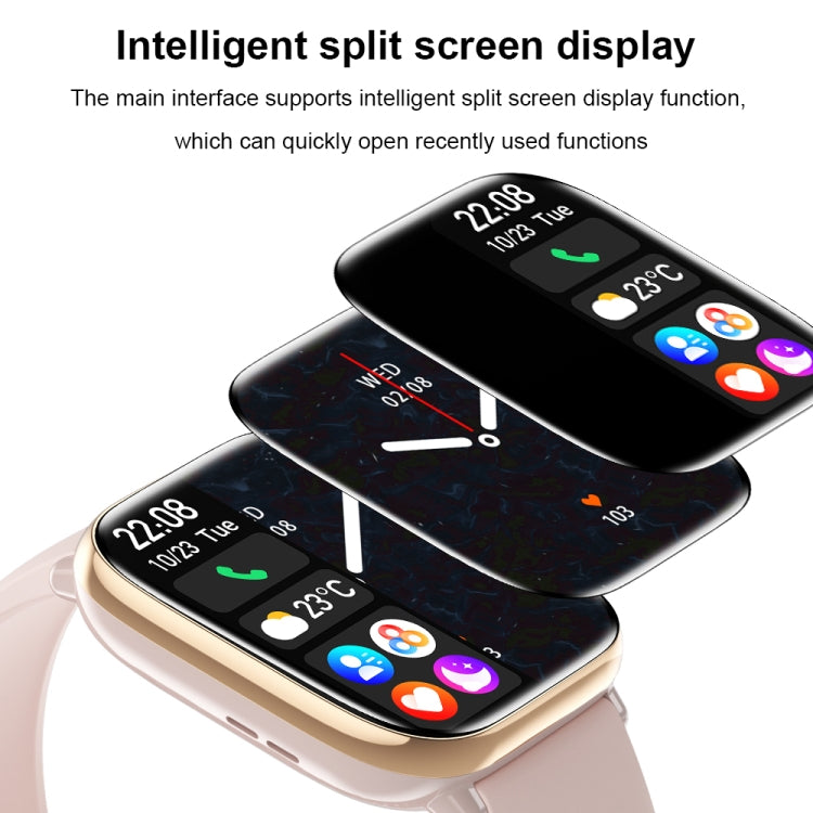 HD12 1.75 inch IP68 Waterproof Smart Watch, Support Blood Oxygen Monitoring(Black) - Smart Wristbands by PMC TechLife | Online Shopping South Africa | PMC TechLife