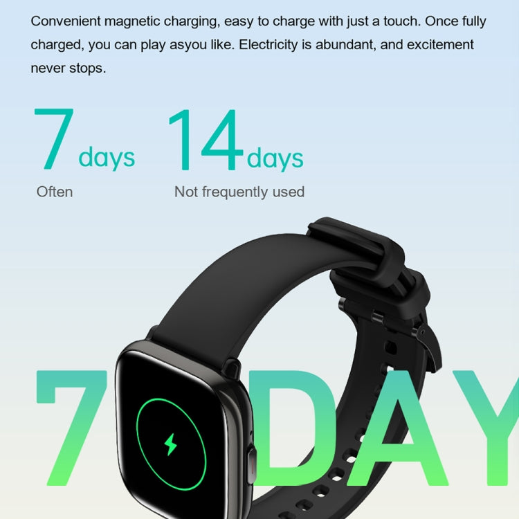 HD12 1.75 inch IP68 Waterproof Smart Watch, Support Blood Oxygen Monitoring(Black) - Smart Wristbands by PMC TechLife | Online Shopping South Africa | PMC TechLife