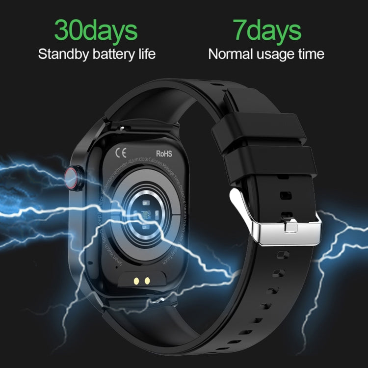 T98 2.04 inch IP68 Waterproof Bluetooth Call Smart Watch, Support Blood Oxygen Monitoring(Blue) - free shipping - PMC TechLife - Order now!