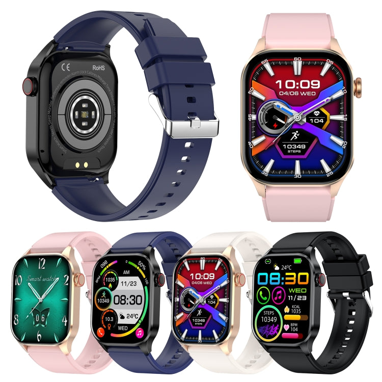 T98 2.04 inch IP68 Waterproof Bluetooth Call Smart Watch, Support Blood Oxygen Monitoring(Beige) - Smart Wristbands by PMC TechLife | Online Shopping South Africa | PMC TechLife