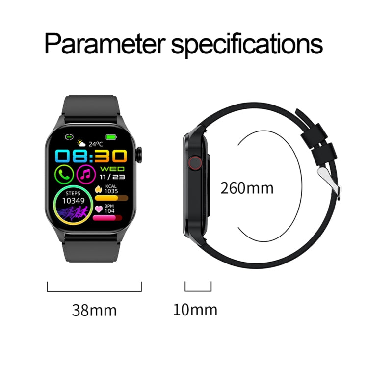 T98 2.04 inch IP68 Waterproof Bluetooth Call Smart Watch, Support Blood Oxygen Monitoring(Pink) - Smart Wristbands by PMC TechLife | Online Shopping South Africa | PMC TechLife