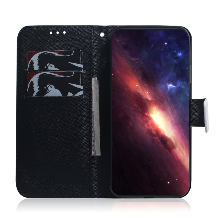 For Google Pixel 9 Pro Coloured Drawing Flip Leather Phone Case(Wolf and Dog) - Google Cases by PMC TechLife | Online Shopping South Africa | PMC TechLife | Buy Now Pay Later Mobicred