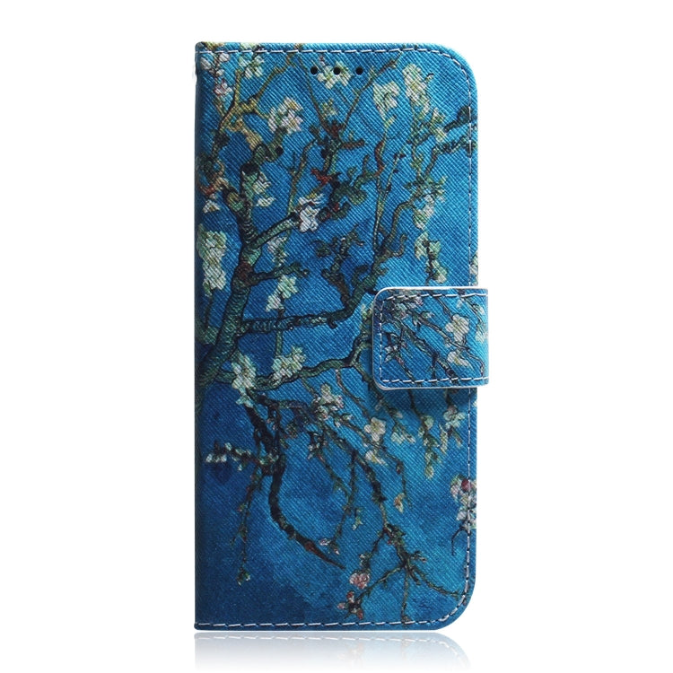 For Google Pixel 9 Coloured Drawing Flip Leather Phone Case(Apricot) - Google Cases by PMC TechLife | Online Shopping South Africa | PMC TechLife | Buy Now Pay Later Mobicred