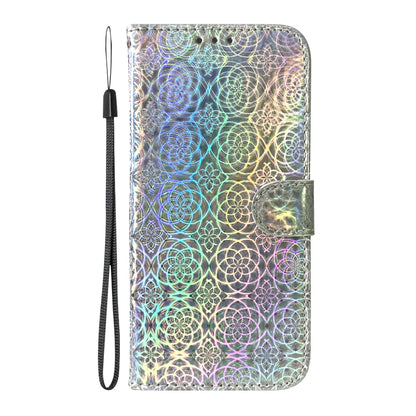 For Google Pixel 9 Colorful Magnetic Buckle Leather Phone Case(Silver) - Google Cases by PMC Jewellery | Online Shopping South Africa | PMC Jewellery | Buy Now Pay Later Mobicred