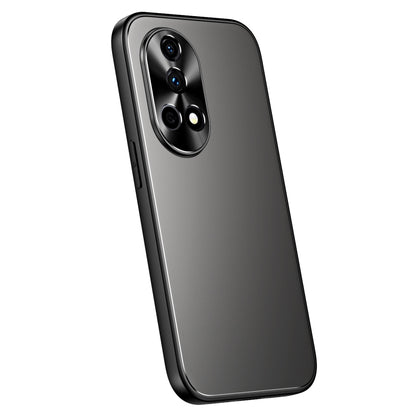 For Huawei nova 12 Pro R-JUST RJ-61 Electroplating Frosted TPU + PC Phone Case(Grey) - Huawei Cases by R-JUST | Online Shopping South Africa | PMC Jewellery