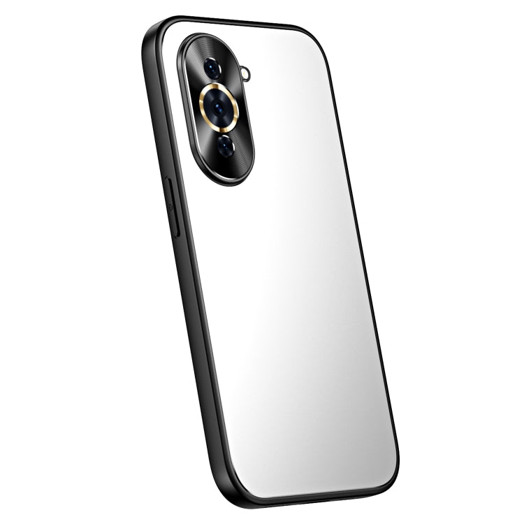 For Huawei nova 10 Pro R-JUST RJ-61 Electroplating Frosted TPU + PC Phone Case(Silver) - Huawei Cases by R-JUST | Online Shopping South Africa | PMC Jewellery
