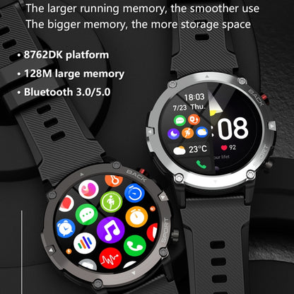 LEMFO LF26MAX 1.32 inch HD Round Screen Smart Watch Supports Bluetooth Calls(Black) - Smart Watches by LEMFO | Online Shopping South Africa | PMC Jewellery
