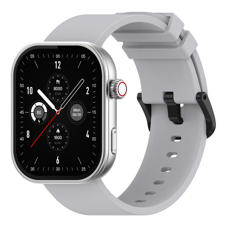 Zeblaze Btalk Plus 2.03 inch Screen Voice Calling Smart Watch, Support Heart Rate / Blood Pressure / Blood Oxygen(Silver) - Smart Watches by Zeblaze | Online Shopping South Africa | PMC TechLife | Buy Now Pay Later Mobicred