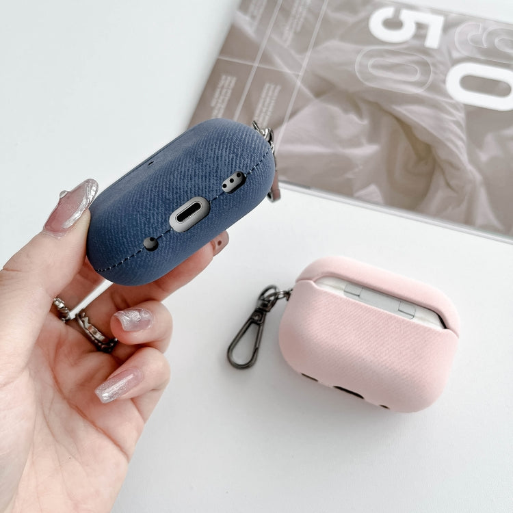 For AirPods 3 Suede Earphone Protective Case(Pink) - For AirPods 3 by PMC Jewellery | Online Shopping South Africa | PMC Jewellery | Buy Now Pay Later Mobicred