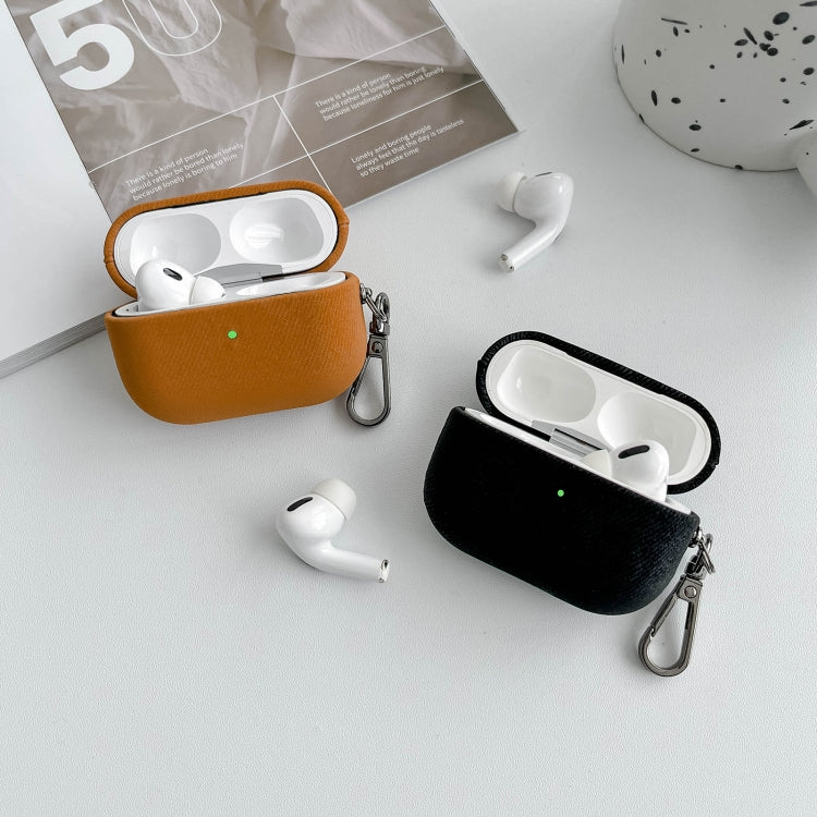 For AirPods 3 Suede Earphone Protective Case(Brown) - For AirPods 3 by PMC Jewellery | Online Shopping South Africa | PMC Jewellery | Buy Now Pay Later Mobicred
