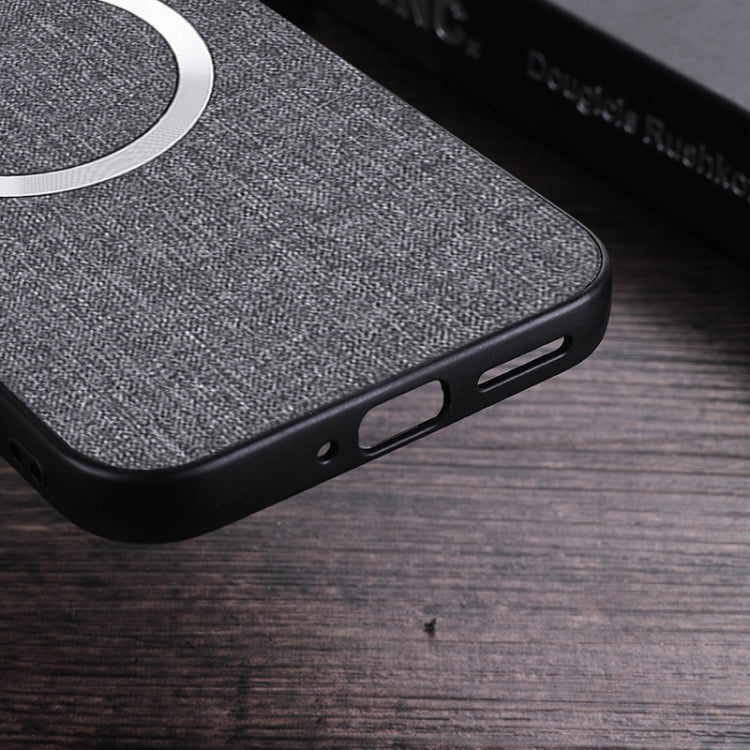 For Google Pixel 9 CD Magnetic Ring Cloth Texture PU Phone Case(Green) - Google Cases by PMC TechLife | Online Shopping South Africa | PMC TechLife | Buy Now Pay Later Mobicred