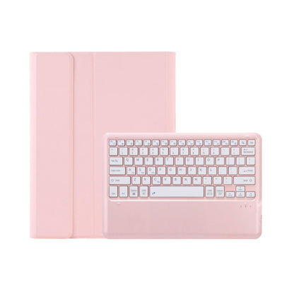 For Xiaomi Pad 6S Pro 12.4 Lambskin Texture Detachable Bluetooth Keyboard Leather Case(Pink) - Others Keyboard by PMC Jewellery | Online Shopping South Africa | PMC Jewellery