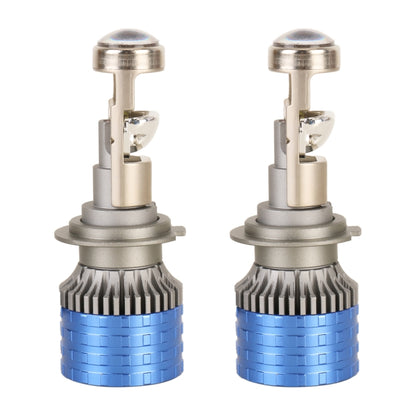 H7 Pair 55W 6000lm 6000K Car LED Mini Lens Headlight Bulb - LED Headlamps by PMC Jewellery | Online Shopping South Africa | PMC Jewellery | Buy Now Pay Later Mobicred