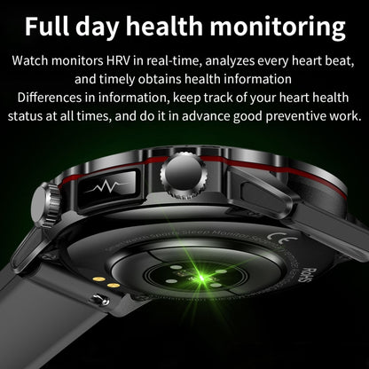 ET482 1.43 inch AMOLED Screen Sports Smart Watch Support Bluethooth Call /  ECG Function(Blue Silicone Band) - Smart Watches by PMC Jewellery | Online Shopping South Africa | PMC Jewellery