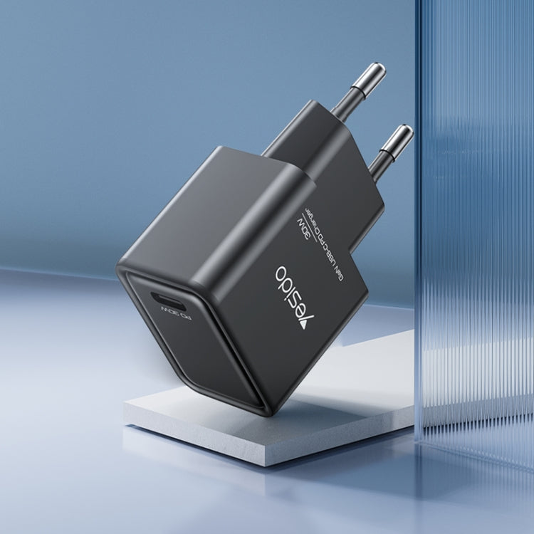 Yesido YC63 PD 30W USB-C/Type-C Interface GaN Fast Charging Charger(EU Plug) - USB Charger by Yesido | Online Shopping South Africa | PMC Jewellery