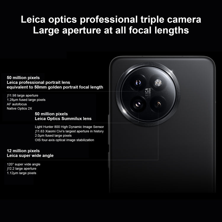 Xiaomi Civi 4 Pro, 12GB+256GB,  6.55 inch Xiaomi HyperOS Snapdragon 8s Gen 3 Octa Core 4nm up to 3.0GHz, NFC, Network: 5G(Green) - free shipping - PMC Jewellery - Order now!