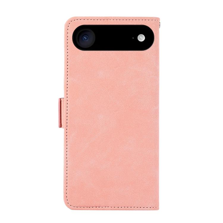 For iPhone 17 Air ABEEL Frosted Magnetic RFID Leather Phone Case(Pink) - free shipping - PMc TechLife - Order now!