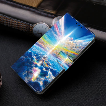 For Google Pixel 9 Crystal Painted Leather Phone case(Colorful Sky) - Google Cases by PMC Jewellery | Online Shopping South Africa | PMC Jewellery | Buy Now Pay Later Mobicred