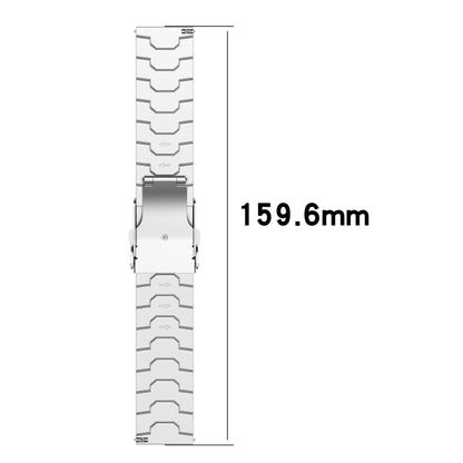 22mm Titanium Metal Watch Band(Titanium) - 22mm Bands by PMC Jewellery | Online Shopping South Africa | PMC Jewellery