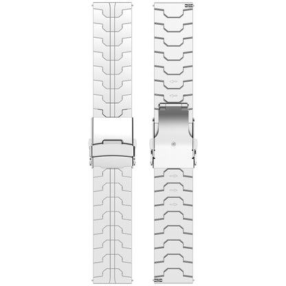 22mm Titanium Metal Watch Band(Titanium) - 22mm Bands by PMC Jewellery | Online Shopping South Africa | PMC Jewellery