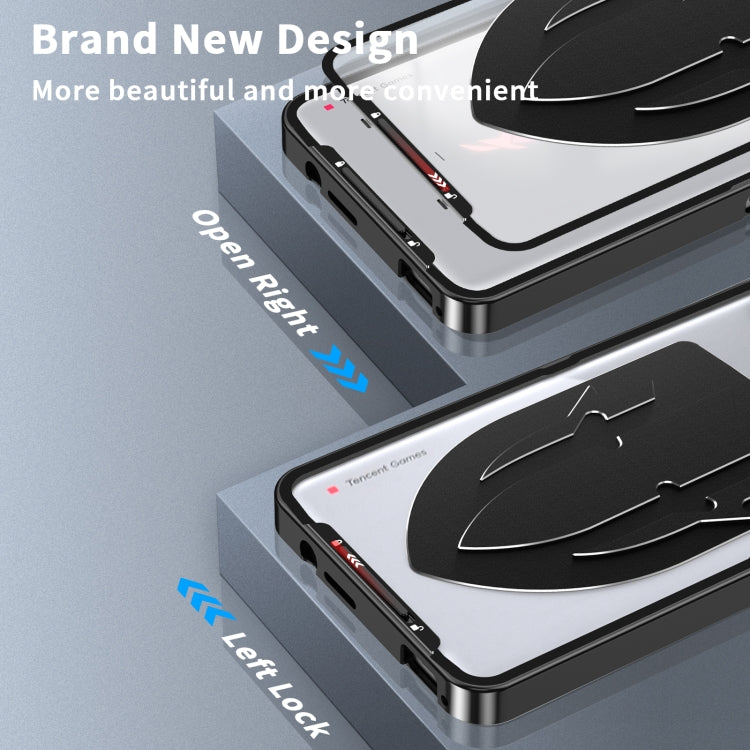 For ASUS ROG Phone 8 / 8 Pro Metal Cooling Phone Case(Black) - ASUS Cases by PMC TechLife | Online Shopping South Africa | PMC TechLife | Buy Now Pay Later Mobicred