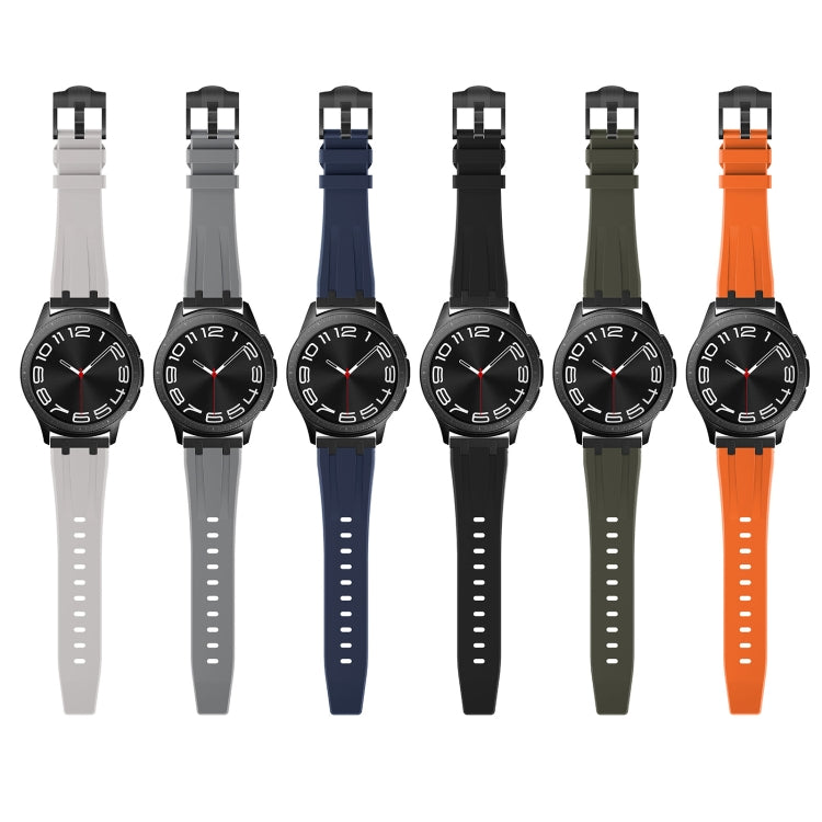 22mm Flat Head Silicone Watch Band(Silver Grey) - free shipping - PMC TechLife - Order now!