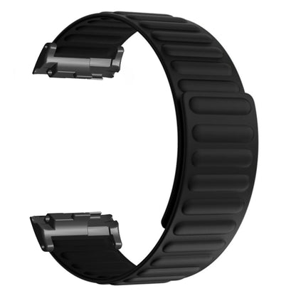 For Huawei Watch D Magnetic Silicone Watch Band(Black) - Watch Bands by PMC Jewellery | Online Shopping South Africa | PMC Jewellery