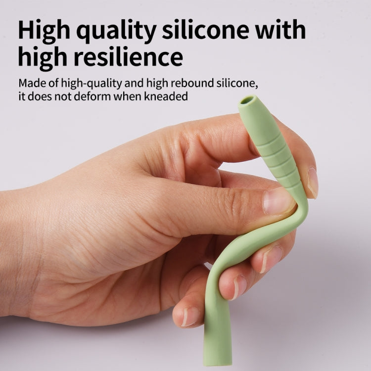 For Apple Pencil (USB-C) Solid Color Silicone Protective Case(White) - Pencil Accessories by PMC Jewellery | Online Shopping South Africa | PMC Jewellery | Buy Now Pay Later Mobicred
