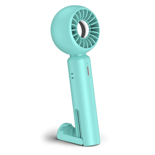 TGVIS Handheld & Invisible Stand Mini Electric Fan(Green) - Electric Fans by TGVIS | Online Shopping South Africa | PMC Jewellery | Buy Now Pay Later Mobicred