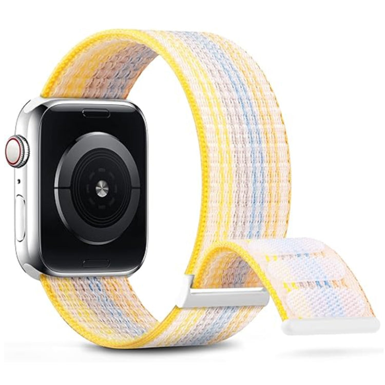 For Apple Watch Series 3 42mm Dual Hook and Loop Nylon Watch Band(Colorful Starlight) - Watch Bands by PMC TechLife | Online Shopping South Africa | PMC TechLife