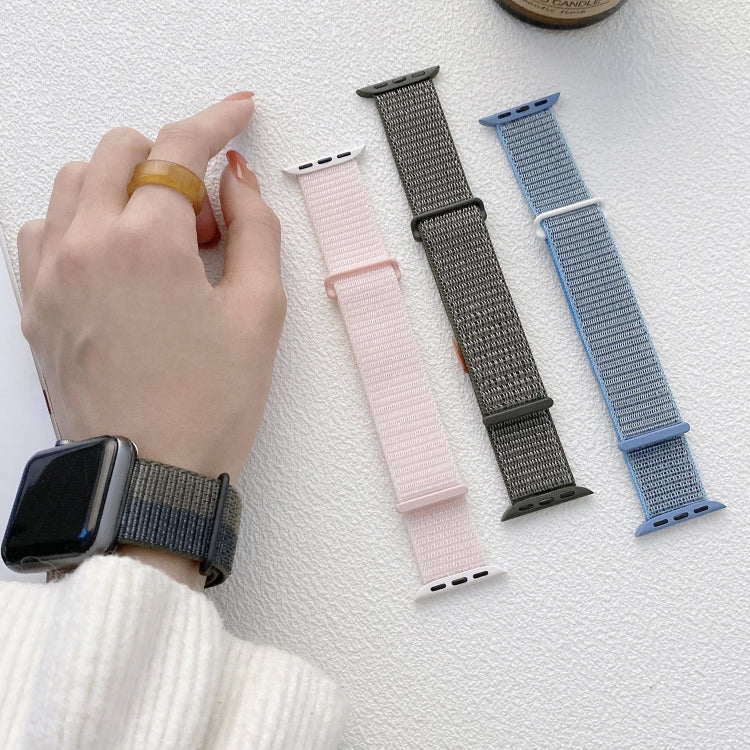For Apple Watch Series 9 45mm Dual Hook and Loop Nylon Watch Band(Rainbow) - free shipping - PMC TechLife - Order now!