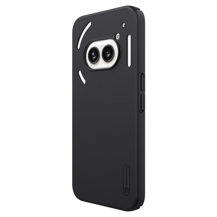 For Nothing Phone 2a NILLKIN Frosted Shield Phone Protective Case(Black) - More Brand by NILLKIN | Online Shopping South Africa | PMC Jewellery