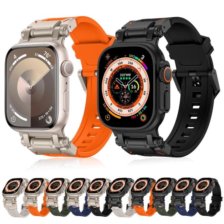 For Apple Watch Series 4 44mm Explorer TPU Watch Band(Black Starlight) - free shipping - PMC TechLife - Order now!