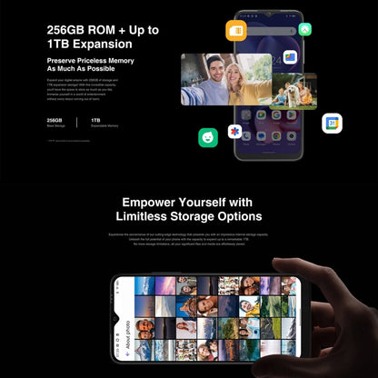 [HK Warehouse] DOOGEE N50 Pro, 8GB+256GB, Side Fingerprint, 6.52 inch Android 13 Spreadtrum T606 Octa Core 1.6GHz, Network: 4G, OTG(Green) - DOOGEE by DOOGEE | Online Shopping South Africa | PMC Jewellery