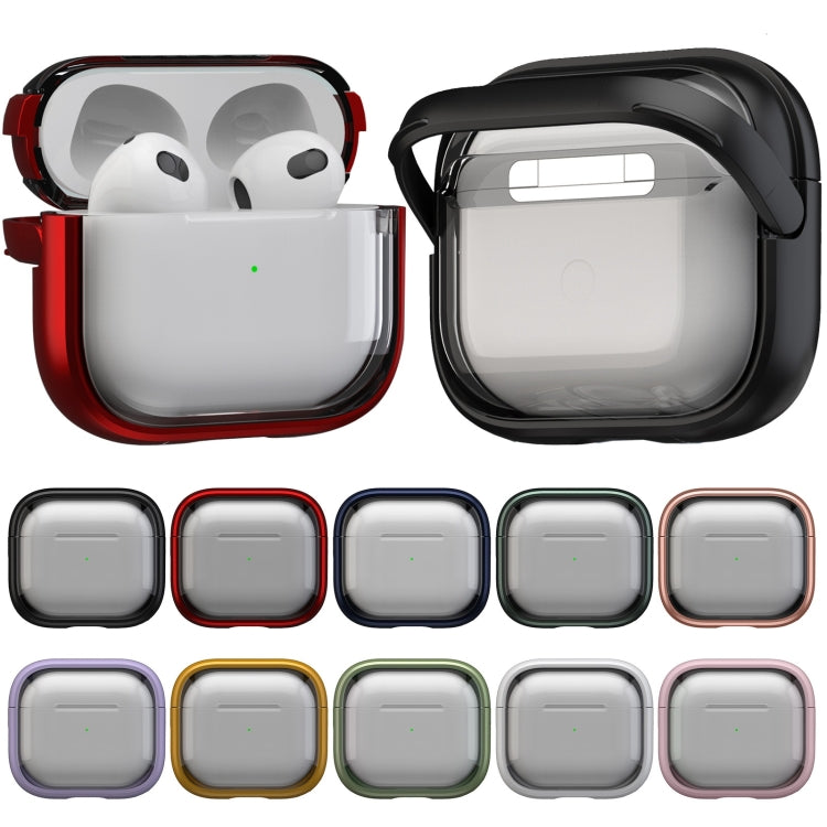 For AirPods Pro 2  TPU Hybrid PC Case with Holder(Green) - For AirPods Pro 2 by PMC Jewellery | Online Shopping South Africa | PMC Jewellery | Buy Now Pay Later Mobicred