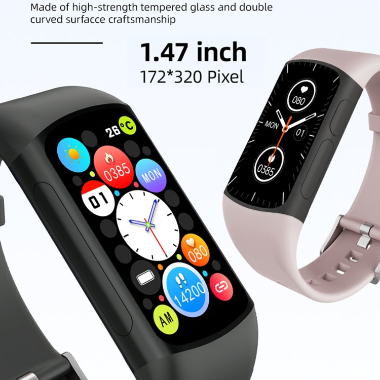 Spovan H7 BT5.3 IP67 1.47 inch Smart Sport Watch, Support Bluetooth Call / Sleep / Blood Oxygen / Heart Rate / Blood Pressure Health Monitor(Pink) - Smart Watches by SPOVAN | Online Shopping South Africa | PMC TechLife | Buy Now Pay Later Mobicred