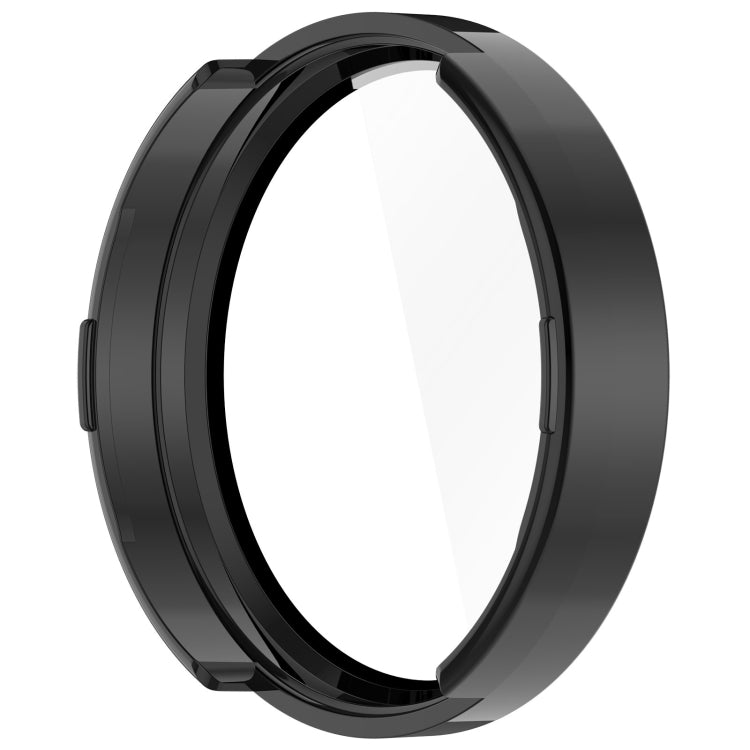 For Garmin Lily 2 PC + Tempered Film Integrated Watch Protective Case(Black) - Watch Cases by PMC TechLife | Online Shopping South Africa | PMC TechLife
