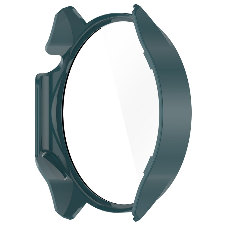 For OnePlus Watch 2 / OPPO Watch X PC + Tempered Film Integrated Watch Protective Case(Pine Green) - Watch Case by PMC TechLife | Online Shopping South Africa | PMC TechLife