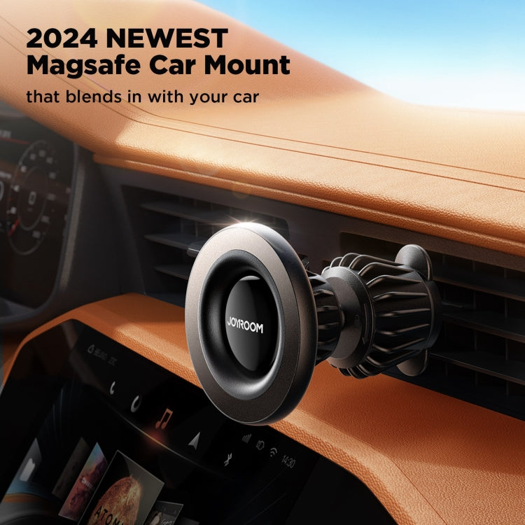 JOYROOM JR-ZS406 Magsafe Magnetic Car Phone Mount Air Vent Holder(Black) - Car Holders by JOYROOM | Online Shopping South Africa | PMC TechLife | Buy Now Pay Later Mobicred