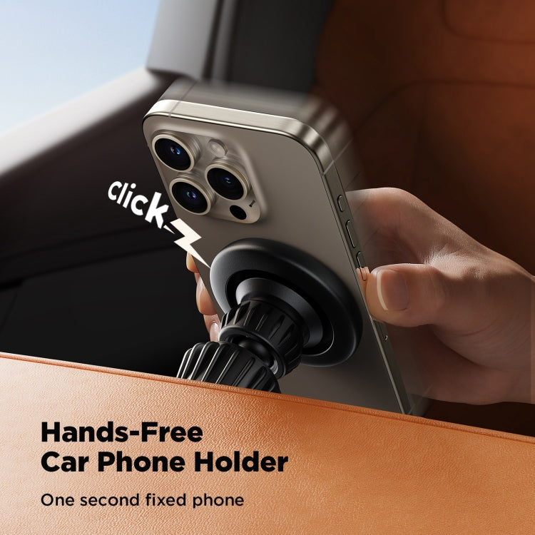 JOYROOM JR-ZS406 Magsafe Magnetic Car Phone Mount Air Vent Holder(Black) - Car Holders by JOYROOM | Online Shopping South Africa | PMC TechLife | Buy Now Pay Later Mobicred