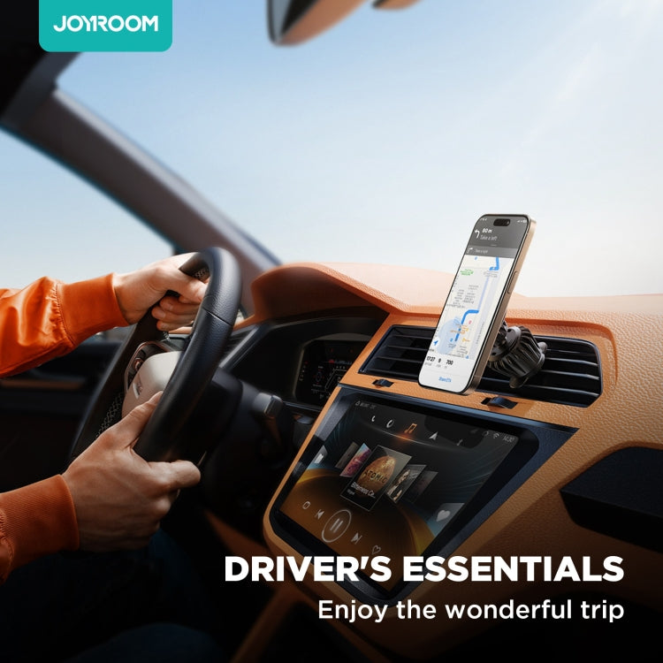 JOYROOM JR-ZS406 Magsafe Magnetic Car Phone Mount Air Vent Holder(Black) - Car Holders by JOYROOM | Online Shopping South Africa | PMC TechLife | Buy Now Pay Later Mobicred